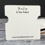 3.25" x 3.25" Bracelet Cards ECONOMY 4