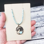 3.5"x5" Necklace Cards - Vertical Slits and Holes ECONOMY 6