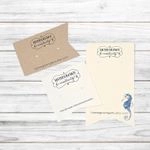 Horizontal Pennant Flag Shape Earring Jewelry Display Packaging Cards 2