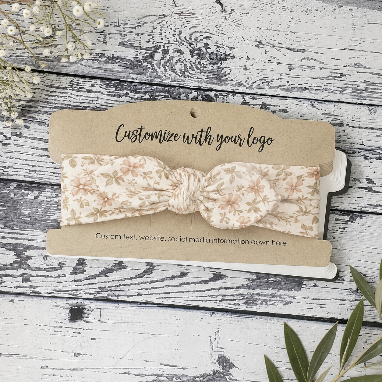 Headband Display Cards Customized