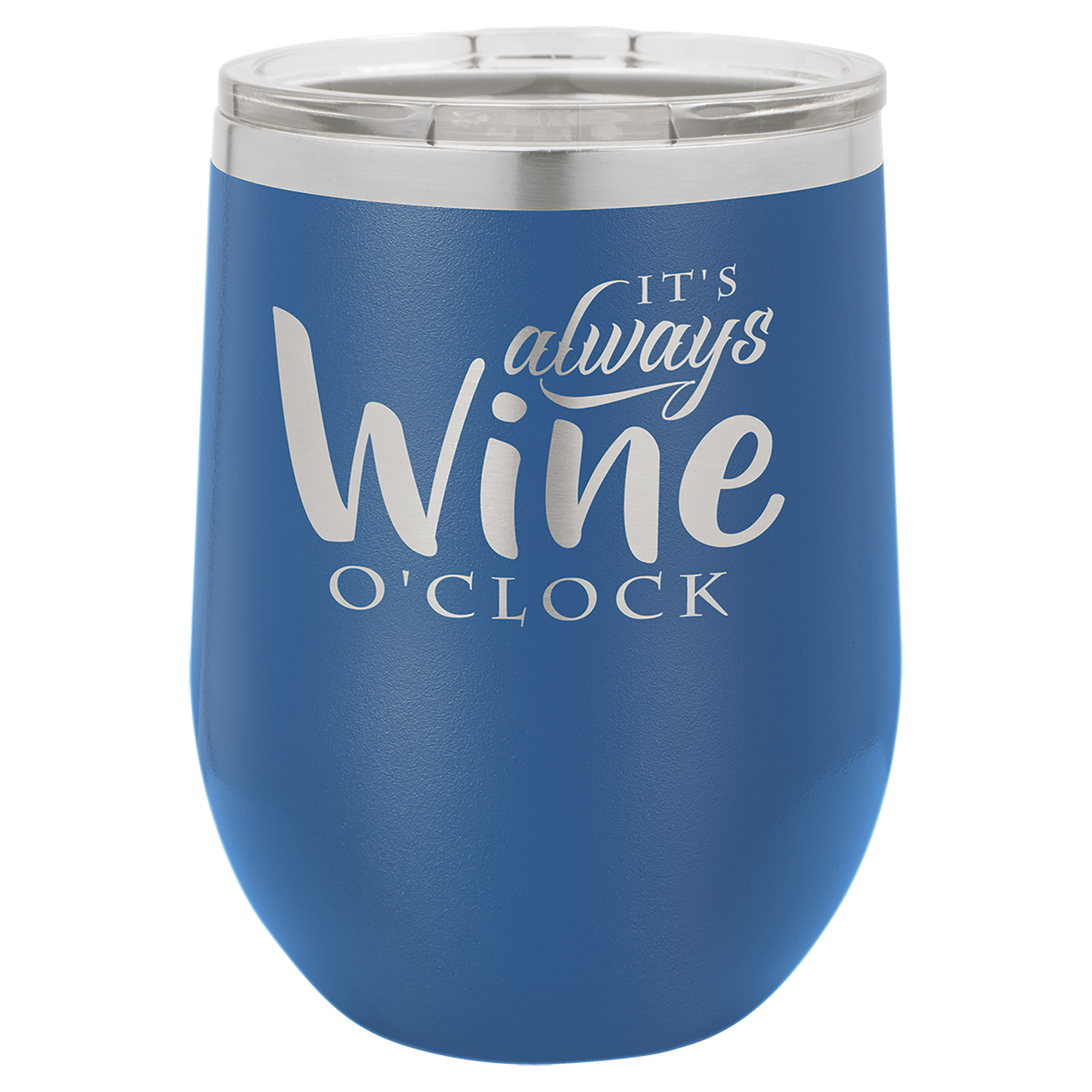 Personalized Laser Engraved Wine Tumbler 12 oz. 3