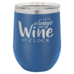 Personalized Laser Engraved Wine Tumbler 12 oz. 3