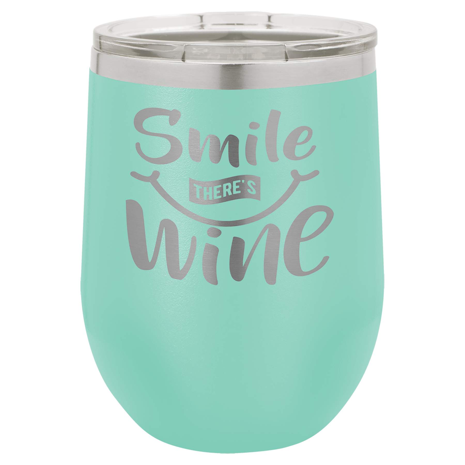 Personalized Laser Engraved Wine Tumbler 12 oz. 5