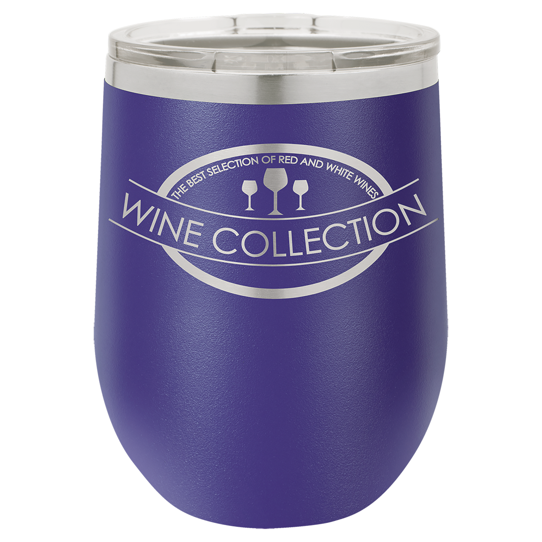 Personalized Laser Engraved Wine Tumbler 12 oz. 8