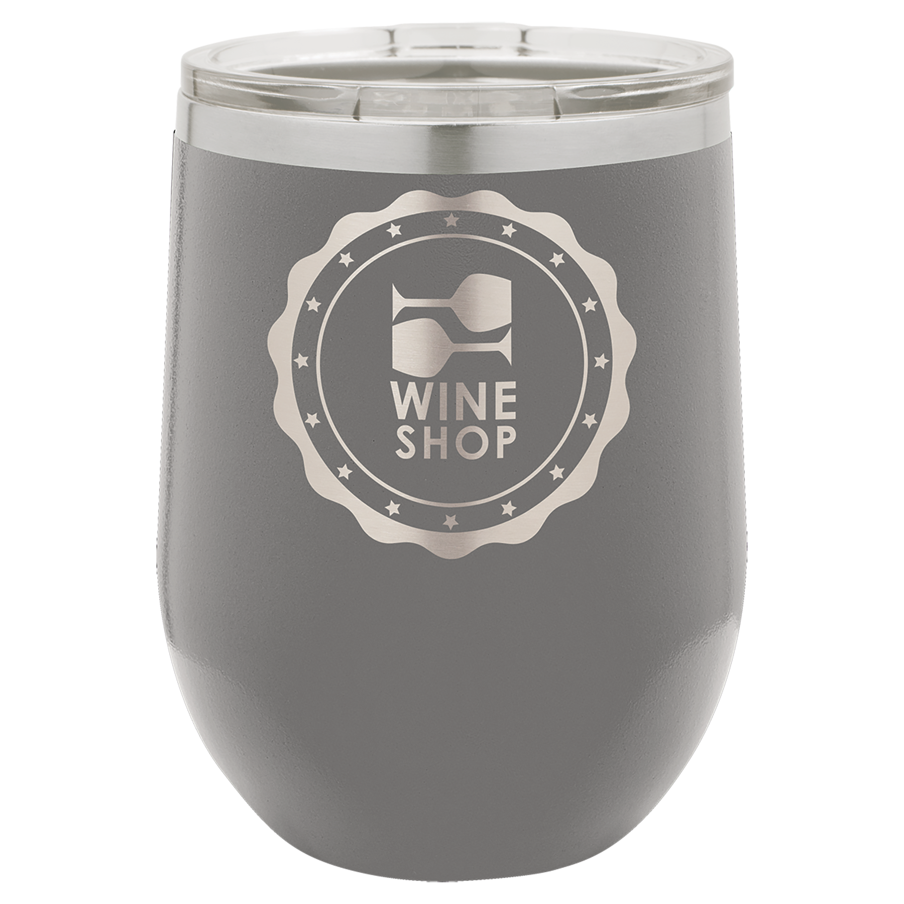 Personalized Laser Engraved Wine Tumbler 12 oz. 9