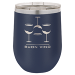 Personalized Laser Engraved Wine Tumbler 12 oz. 10