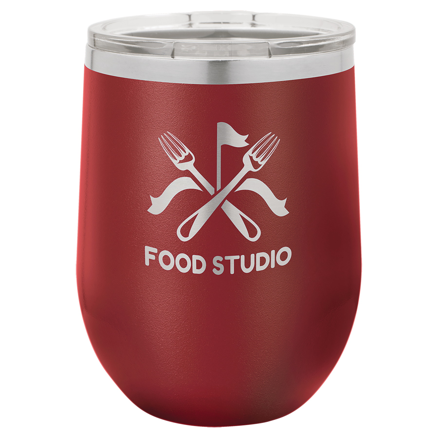 Personalized Laser Engraved Wine Tumbler 12 oz. 12