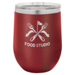 Personalized Laser Engraved Wine Tumbler 12 oz. 12