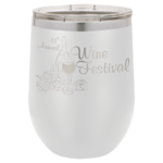 Personalized Laser Engraved Wine Tumbler 12 oz. 13