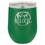 Personalized Laser Engraved Wine Tumbler 12 oz. 14