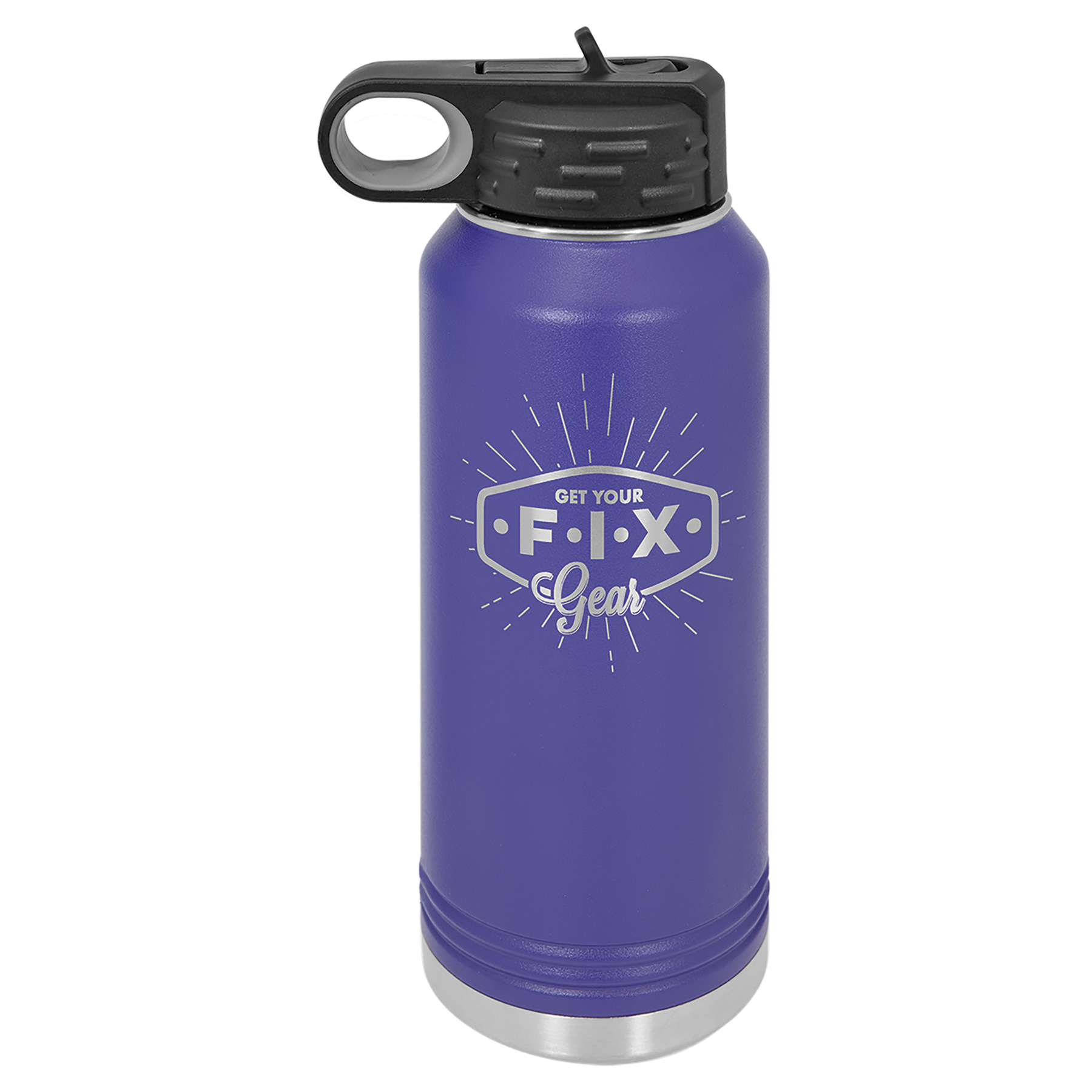 Personalized Laser Engraved Water Bottle 32 OZ 9