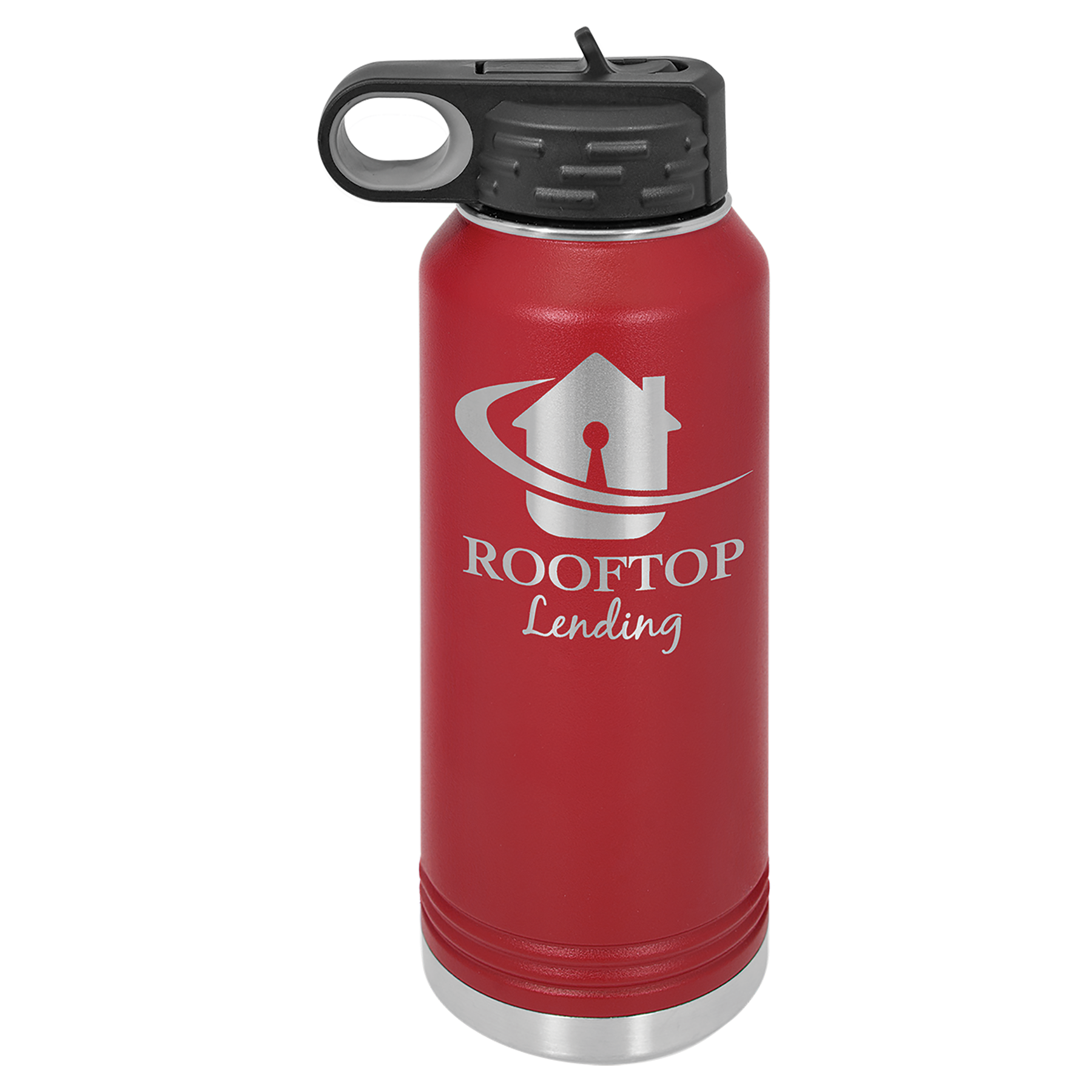 Personalized Laser Engraved Water Bottle 32 OZ 13