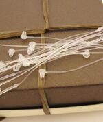 Tiny Rectangle Price Tags for Jewelry Necklace Bracelets Earrings | Includes Barbs 6