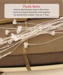 3" x 0.8" Tags | Long Thin Curved Shaped Custom Tags - Your Logo Personalized - Price Tags - Your Lo 2