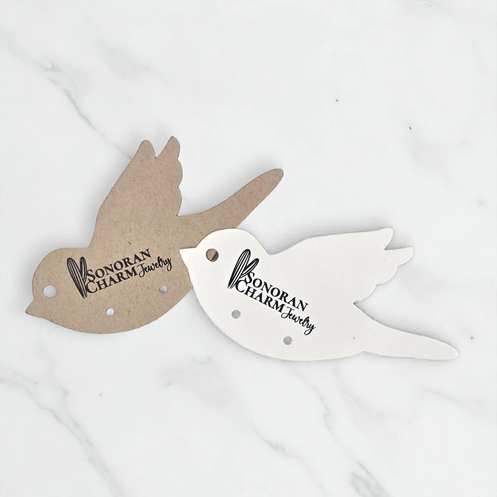 Bird Die Cut Product Display Earring Cards 2