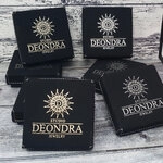 Custom Jewelry Gift Boxes packaging 3.5"x3.5" - Laser Engraved with your text or logo Faux Leather 3