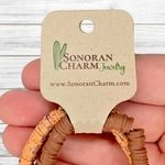 1.5" Square Fold-Over Jewelry Display Cards 4