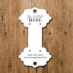 Ornate Fold-Over Jewelry Display Cards 2.30" wide 9