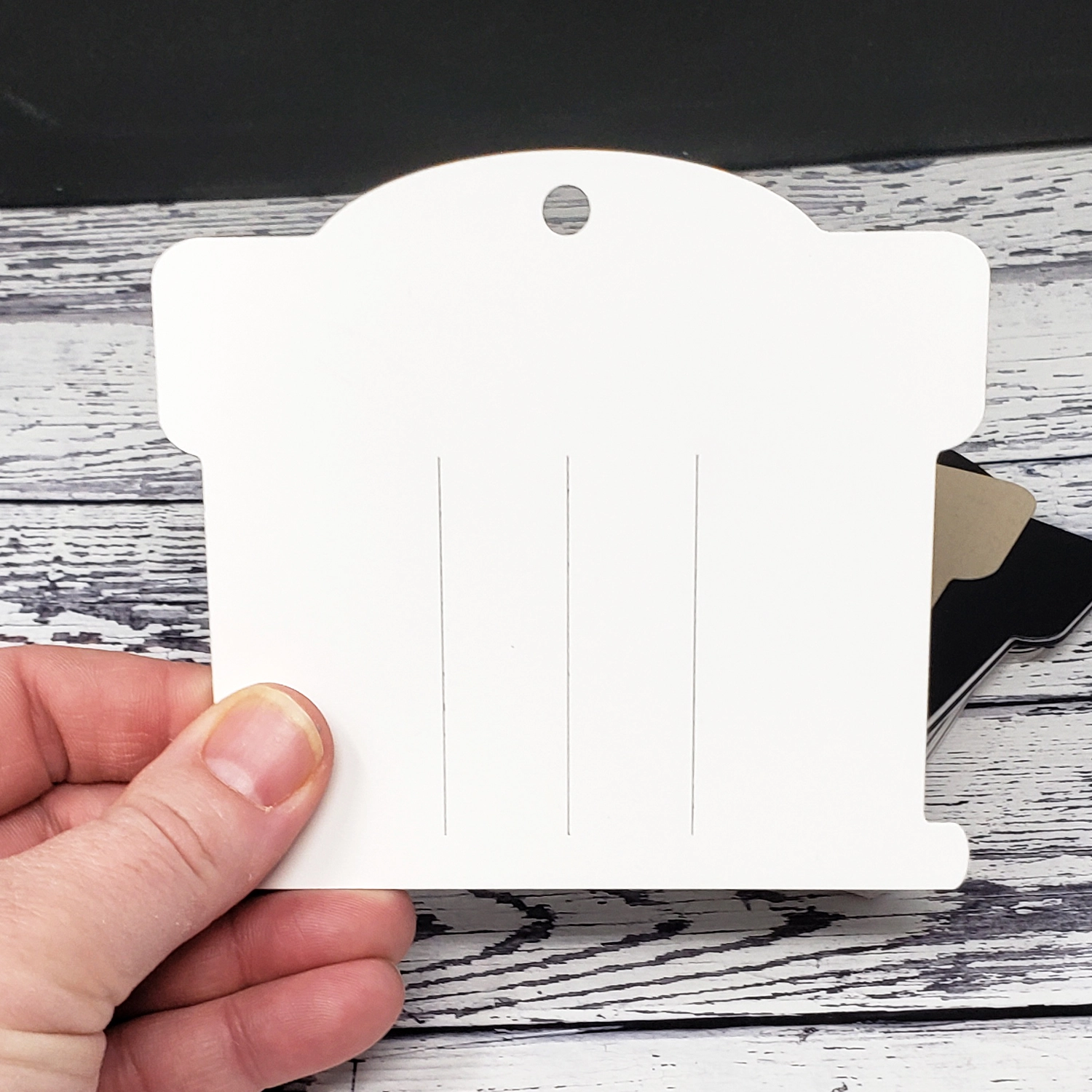 4.5" x 4" Hairbow Accessory Display Product Cards ECONOMY 3