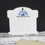 4.5" x 4" Hairbow Accessory Display Product Cards ECONOMY 1