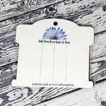 4.5" x 4" Hairbow Accessory Display Product Cards ECONOMY 2