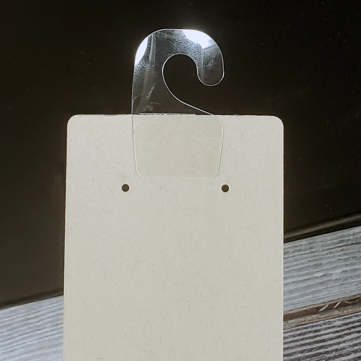 J-Hook Hang Tabs Peg Hole Adapters 0.25" Hole Hang on Peg Rack 1
