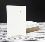 2.5"x4" Earring Cards - ECONOMY CARDS 8