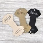 Ornate Fold-Over Jewelry Display Cards 2.30" wide 2