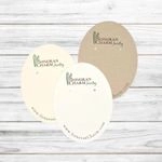 Oval Shape Jewelry Display Packaging Cards 3