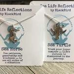 Pocket Necklace Cards - 2.5"x2.5" Holds Necklace Chain in Back ECONOMY 6