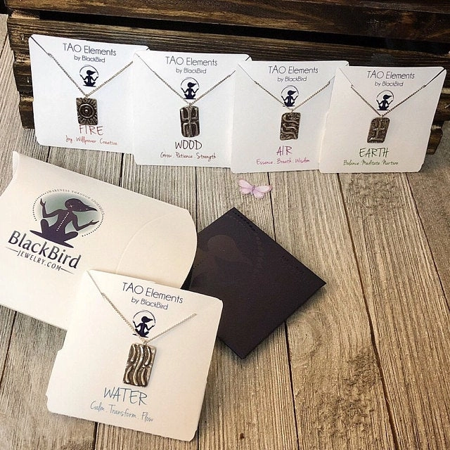 Pocket Necklace Cards - 2.5"x2.5" Holds Necklace Chain in Back ECONOMY 7