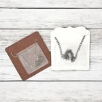Plastic Stick on Pouches for necklace cards - Hold Chain 1