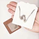 Plastic Stick on Pouches for necklace cards - Hold Chain 2
