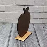 Custom Teacher Appreciation Gift Wood Apple Desk Display Award | Thank You | Big Heart to help Shape 3