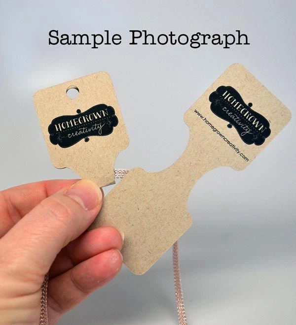 1.5" Square Fold-Over Jewelry Display Cards 6