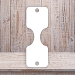 1.5" Square Fold-Over Jewelry Display Cards 1
