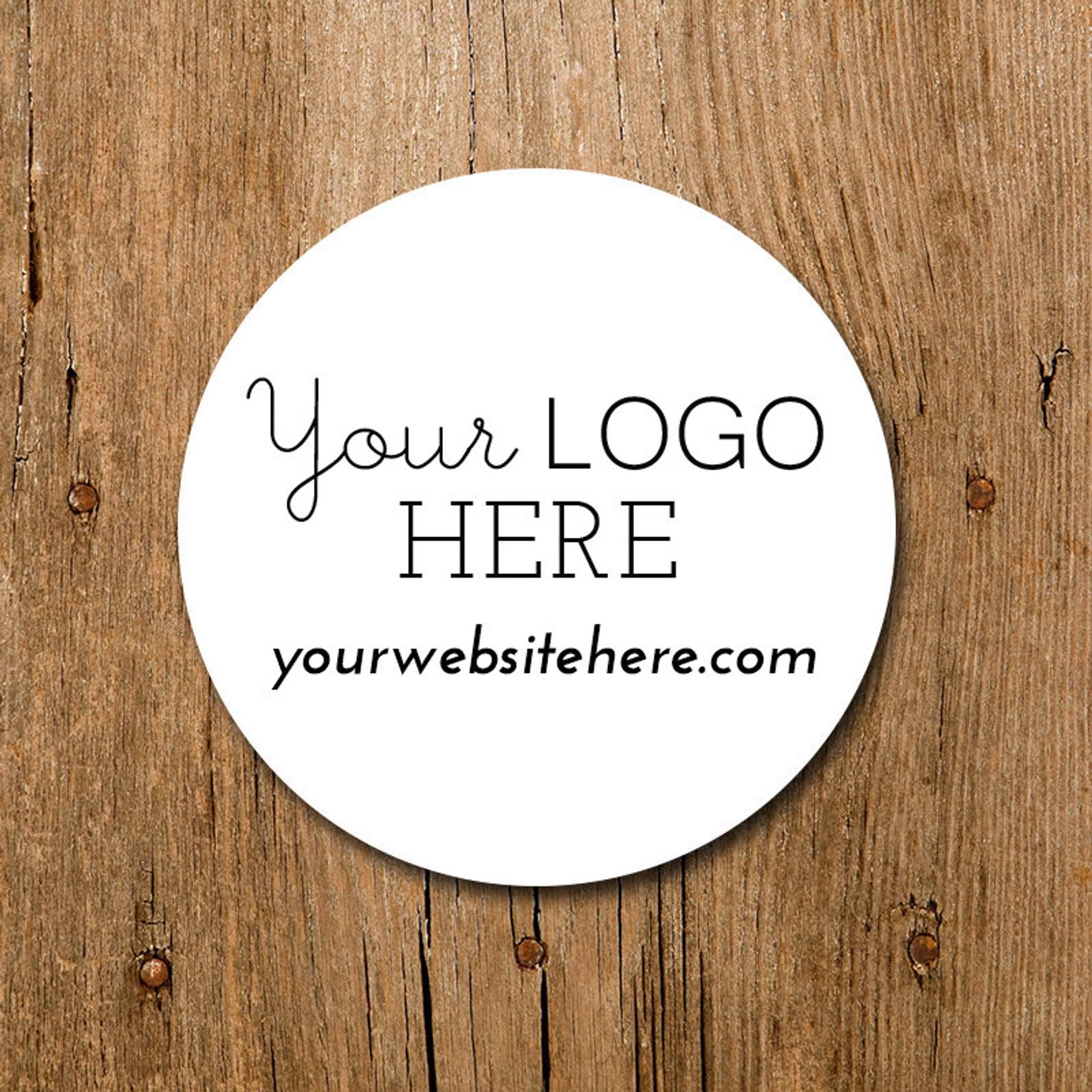 Custom Stickers 1.5" & 2.25" Round Circles Labels 3