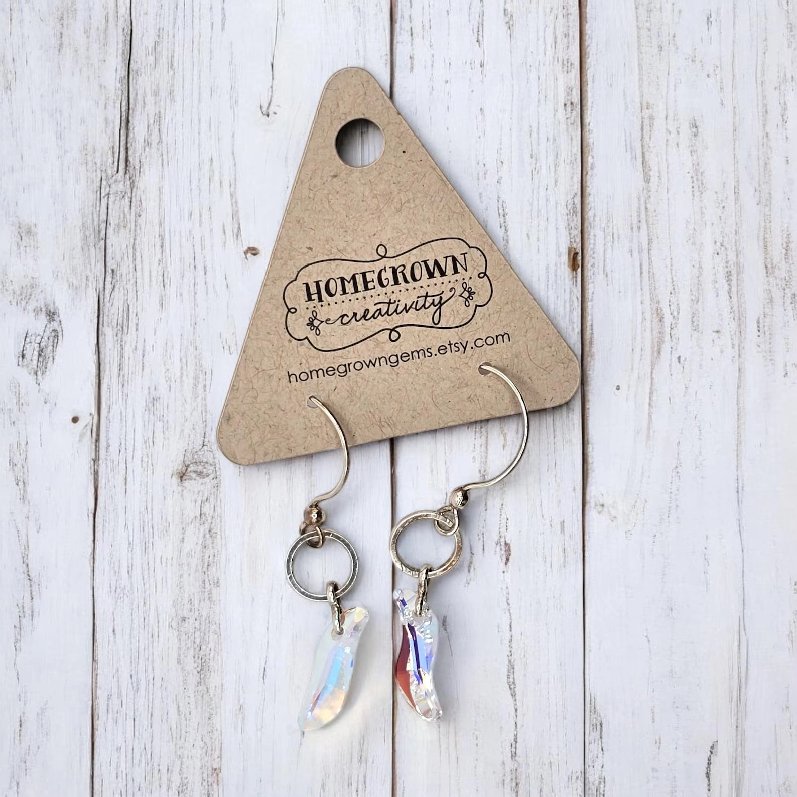 Triangle Product Display Packaging Earring Cards 2