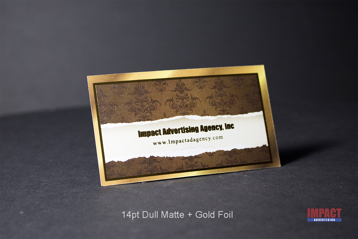 economic - Foil Accent Business Cards