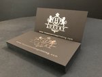 Embossed  Dark Brown Business Cards 3