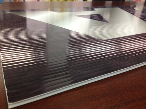 Sign on Rigid Board - Custom Size 1