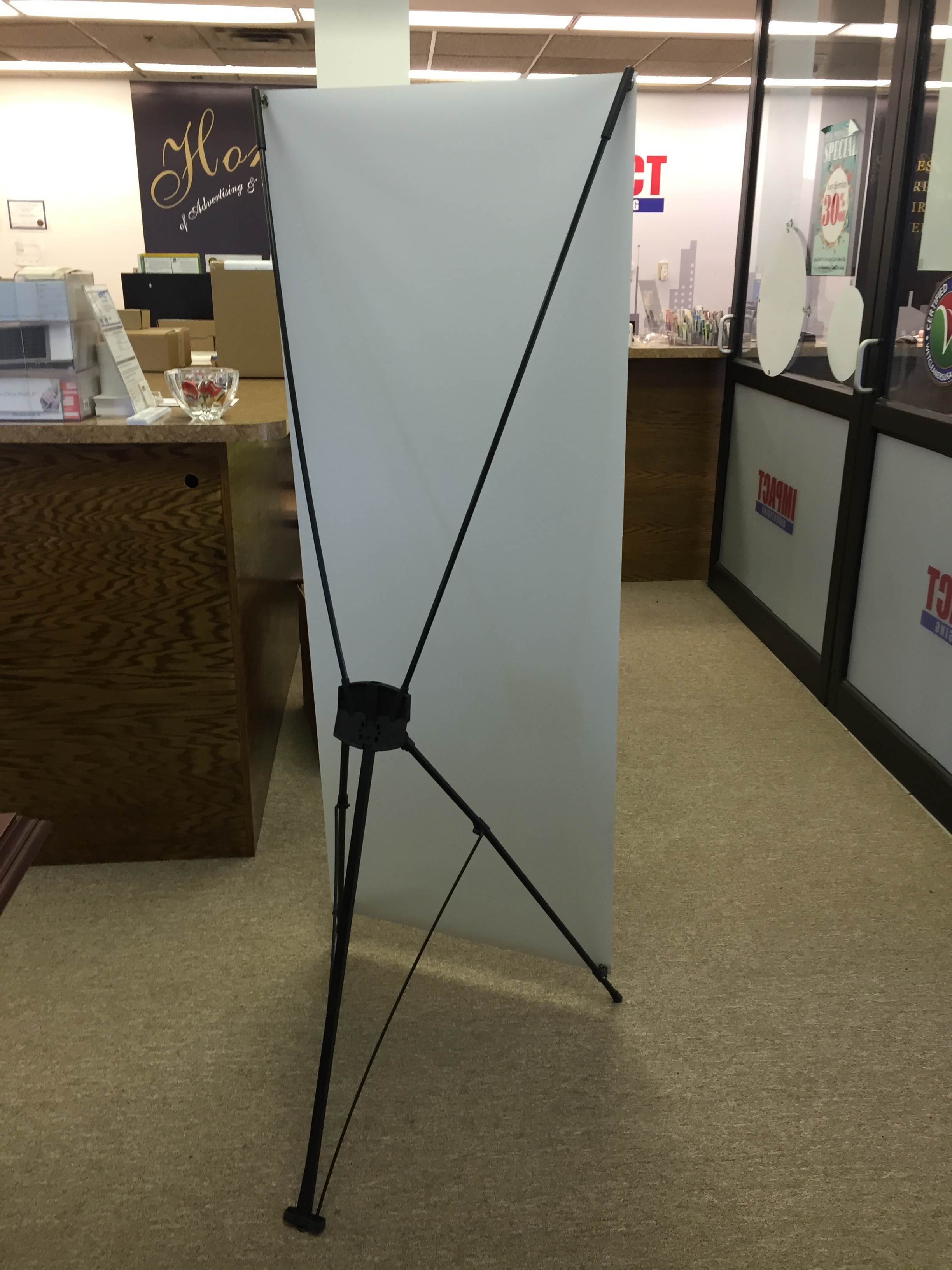 Stand X Banner 24X63 3