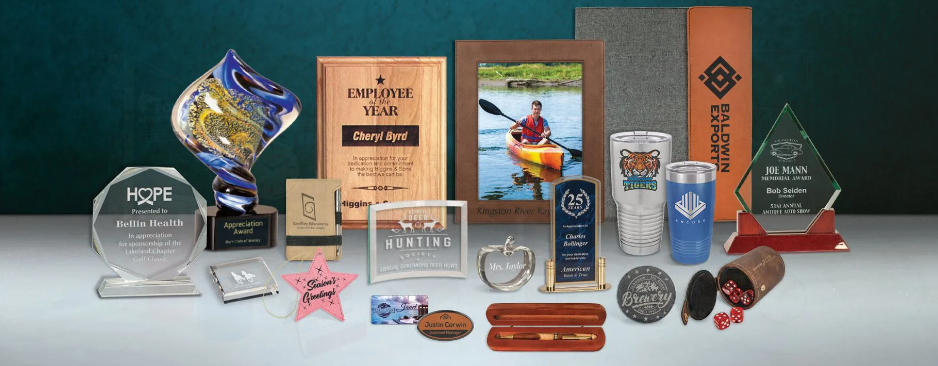 Awards, Recognition and Personalization services available at Inscriptu, Inc.