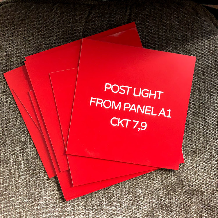 Engraved Solar Placards