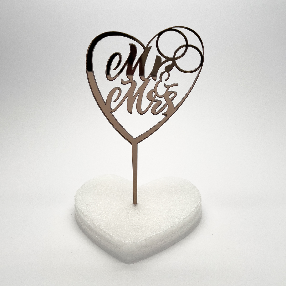 Wedding Cake Toppers - Acrylic Wood or Acrylic Wedding Cake Toppers