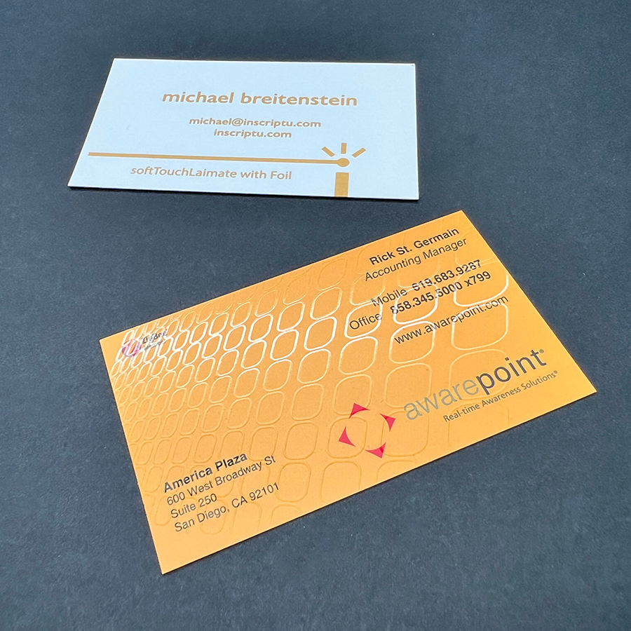 Laminated Business Cards