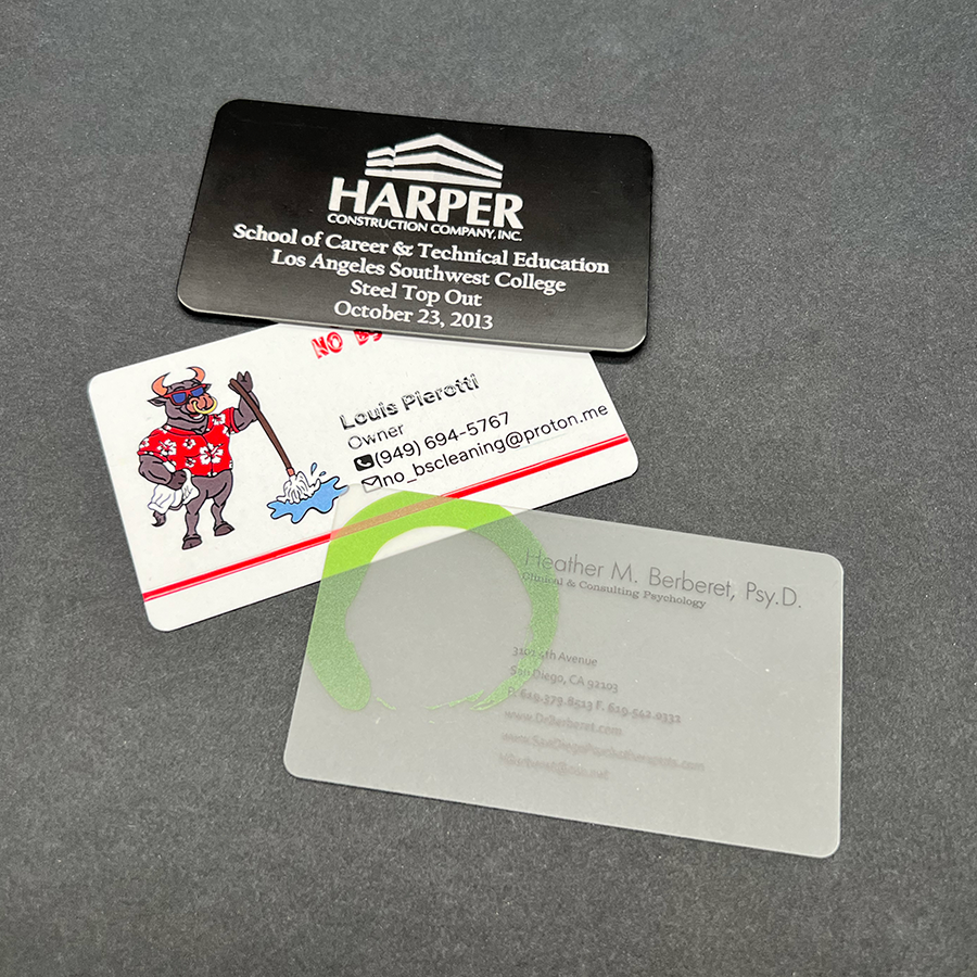 Plastic Business Cards