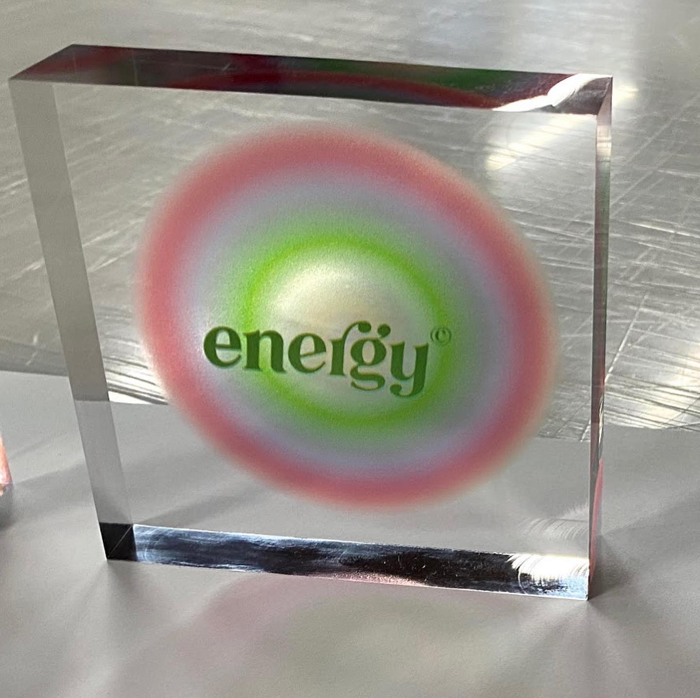 Clear Acrylic Art Block