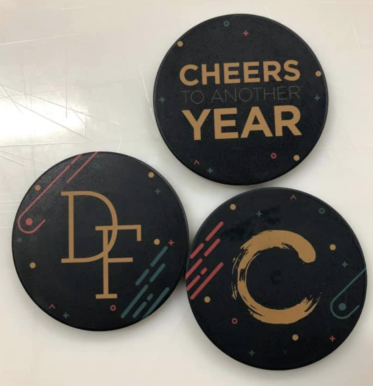 UV Printed coasters