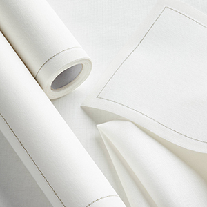 Small Format Custom Sargeta Cotton Napkins